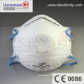 HY8622 EN149 disposable respirator mask FFP2 conical dust mask with valve